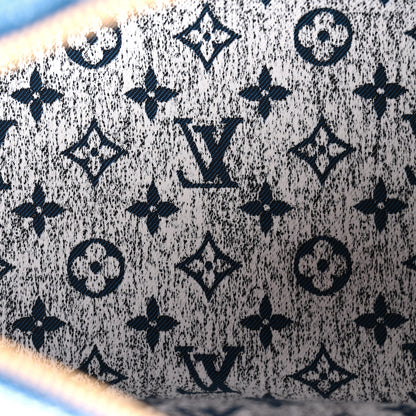 Louis Vuitton Monogram Jacquard Denim Speedy Bandouliere 25 Bleu 5 of 9