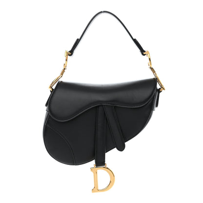 Christian Dior Calfskin Mini Saddle Bag Black 1 of 10