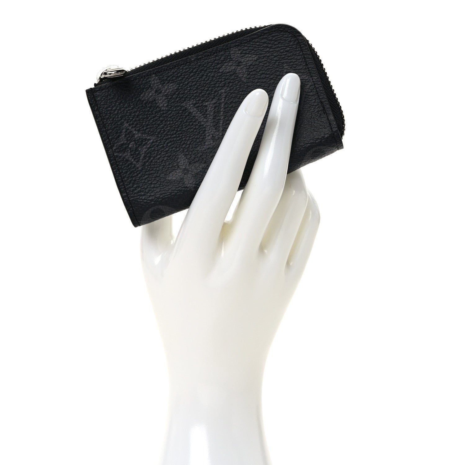 Louis Vuitton Monogram Eclipse Coin Purse 2 of 7