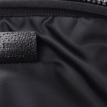 Gucci Nylon Twill 80s Logo Patch Backpack Black 6 of 9