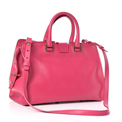 Saint Laurent Calfskin Small Classic Y Cabas Fuchsia 3 of 12