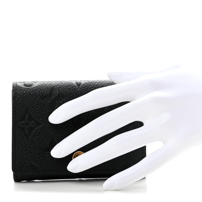 Louis Vuitton Empreinte Business Card Holder Black 2 of 8