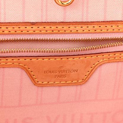 Louis Vuitton Damier Azur Neo Neverfull GM Rose Ballerine 7 of 11