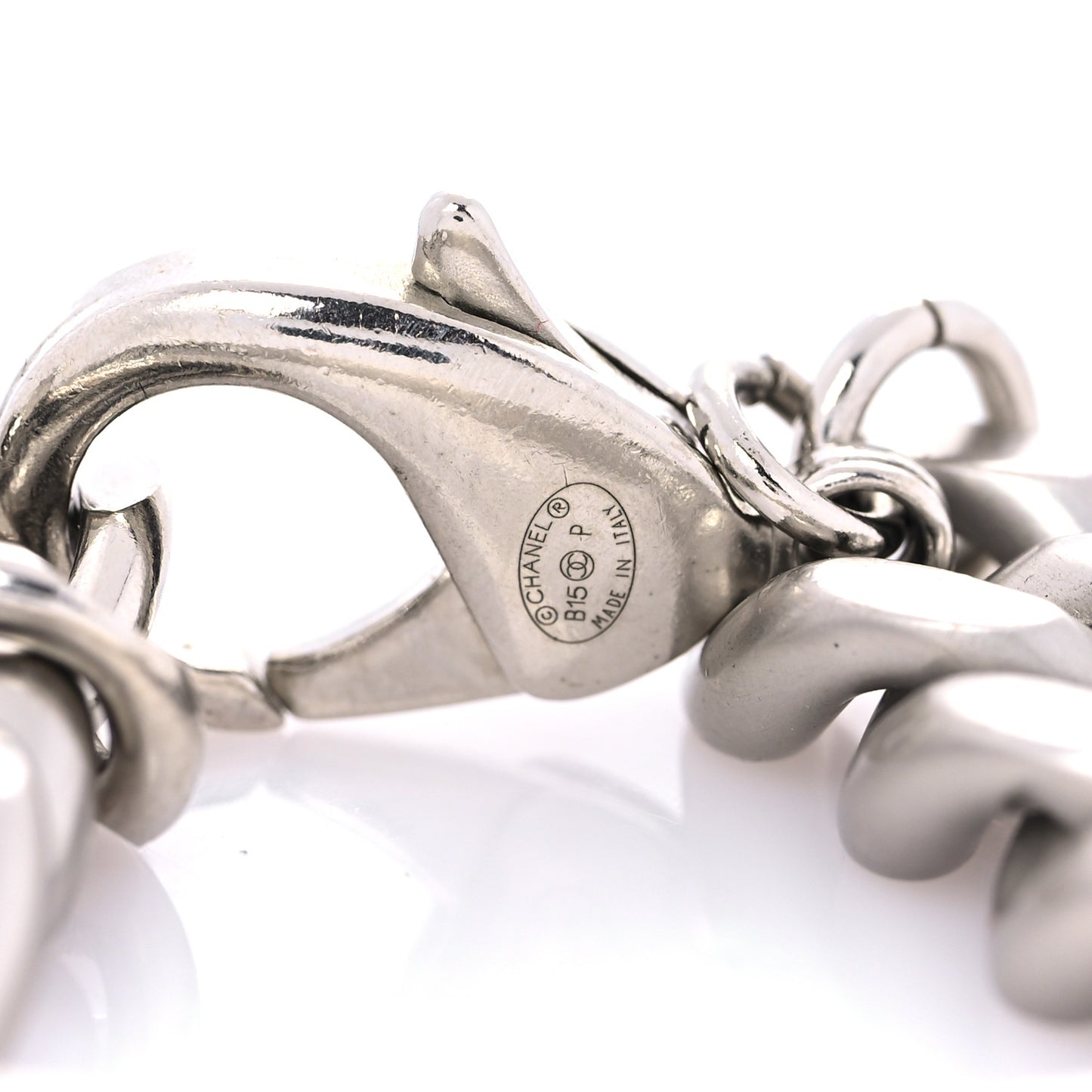 Chain ID CC Bracelet Silver
