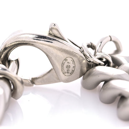 Chanel Chain ID CC Bracelet Silver 4 of 5