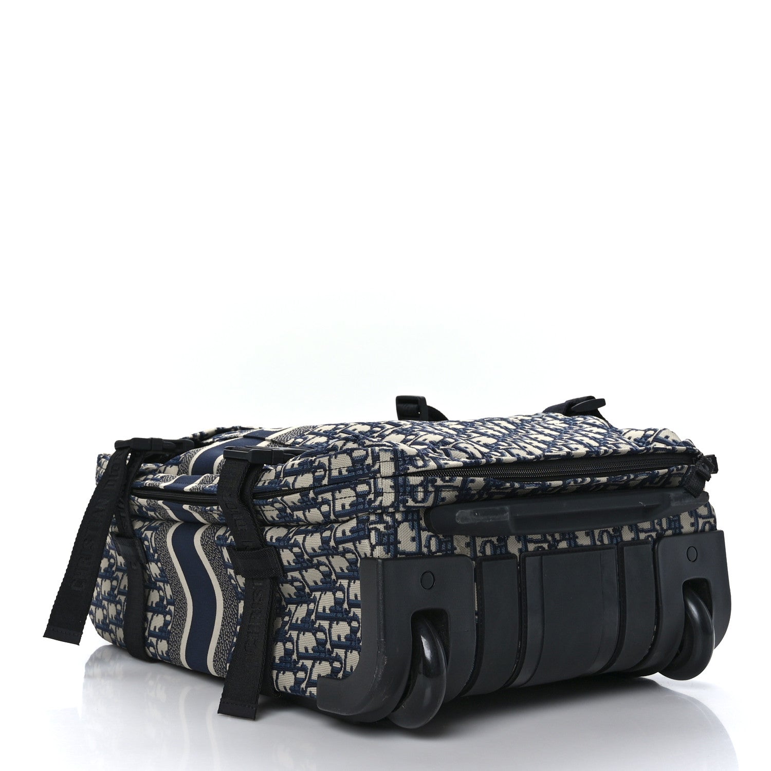 Christian Dior Oblique Small Diortravel Suitcase Blue 3 of 7