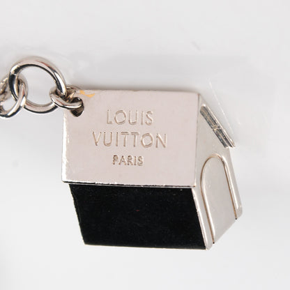 Louis Vuitton Baxter Dog Bag Charm Silver 4 of 8