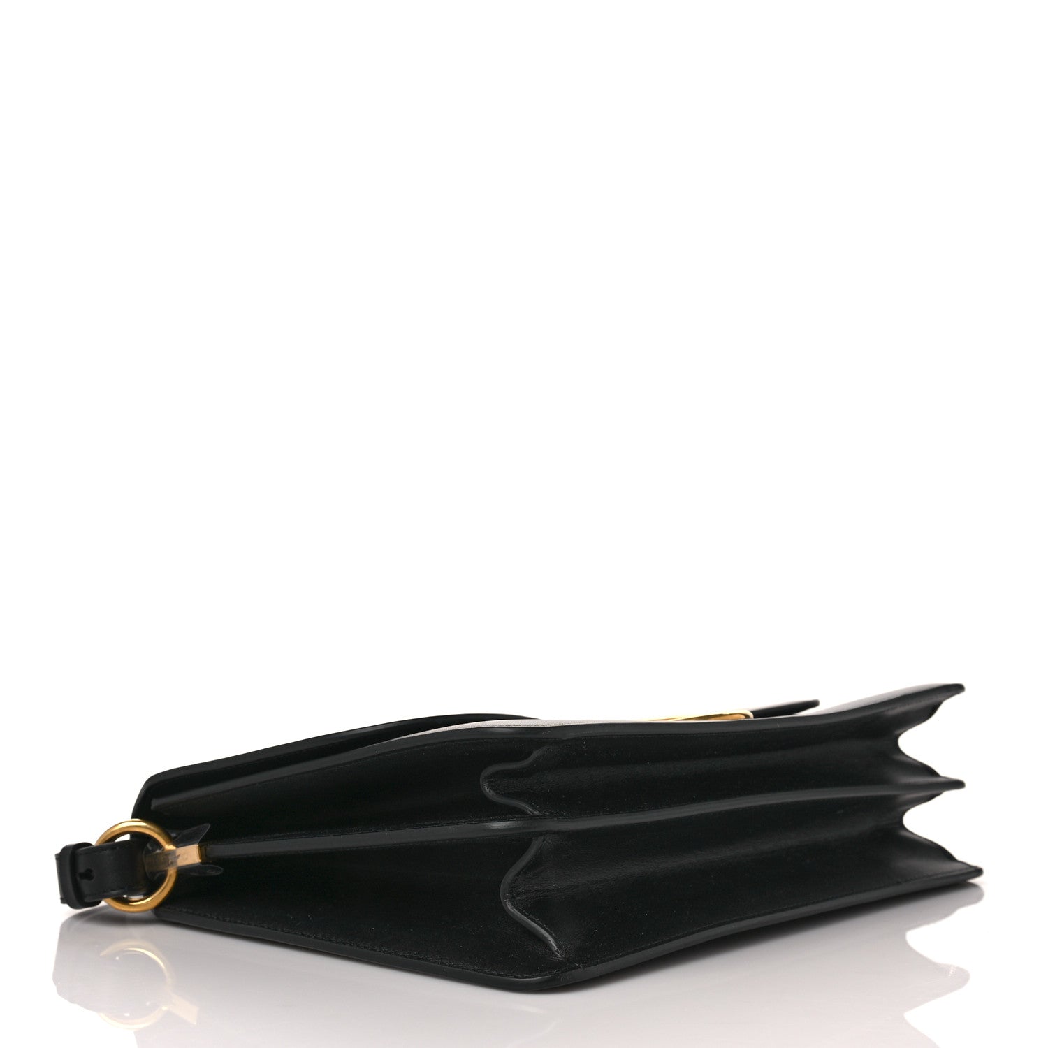 Salvatore Ferragamo Calfskin Joanne Crossbody Black 4 of 10