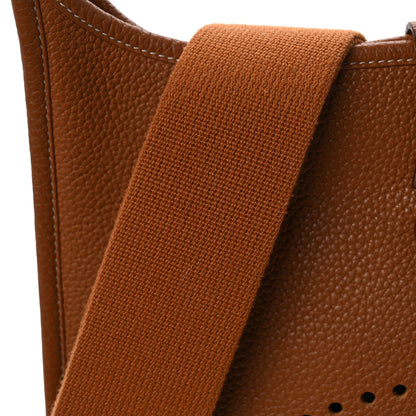 Hermes Taurillon Clemence Evelyne III PM Gold 13 of 13