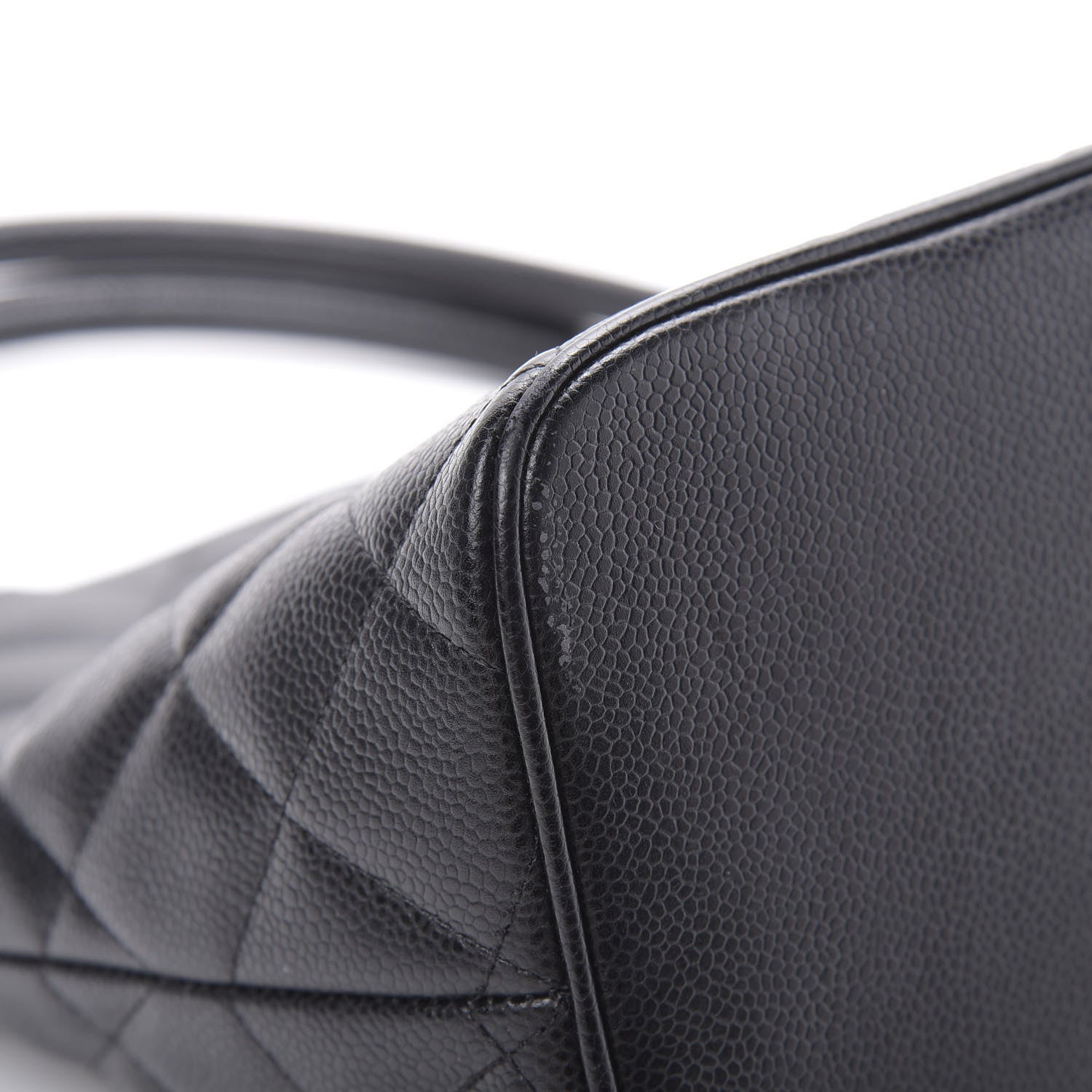 Chanel Caviar Quilted Medallion Tote Black 9 of 12