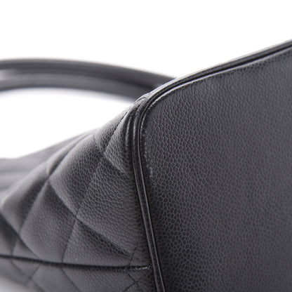 Chanel Caviar Quilted Medallion Tote Black 9 of 12