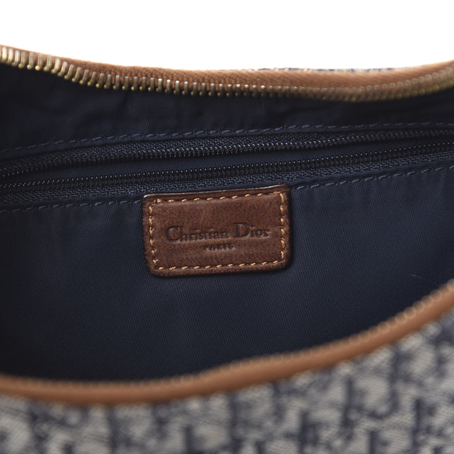 Christian Dior Monogram Street Chic Hobo Navy 6 of 11
