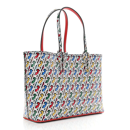 Christian Louboutin Patent Calfskin Small East West Cabata Tote Multicolor 4 of 9