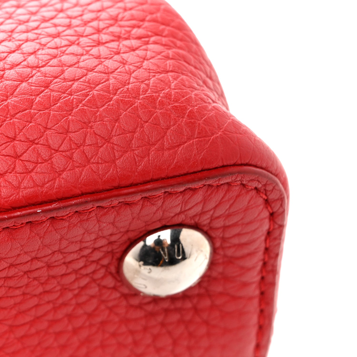 Louis Vuitton Taurillon Capucines BB Scarlet Red 13 of 13
