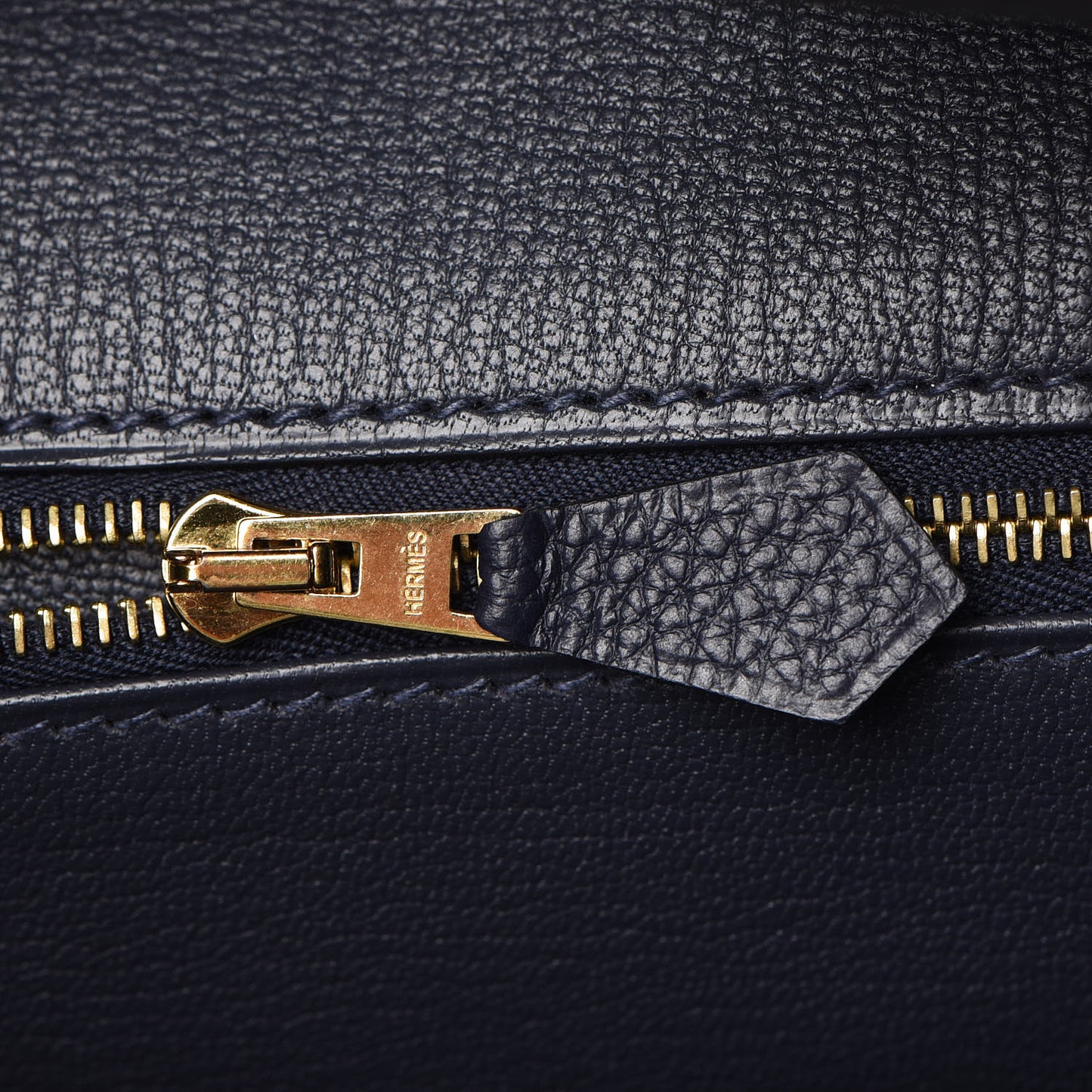 Togo Birkin 35 Bleu Nuit