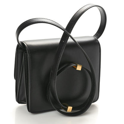 Celine Box Calfskin Small Classic Box Flap Bag Black 3 of 9