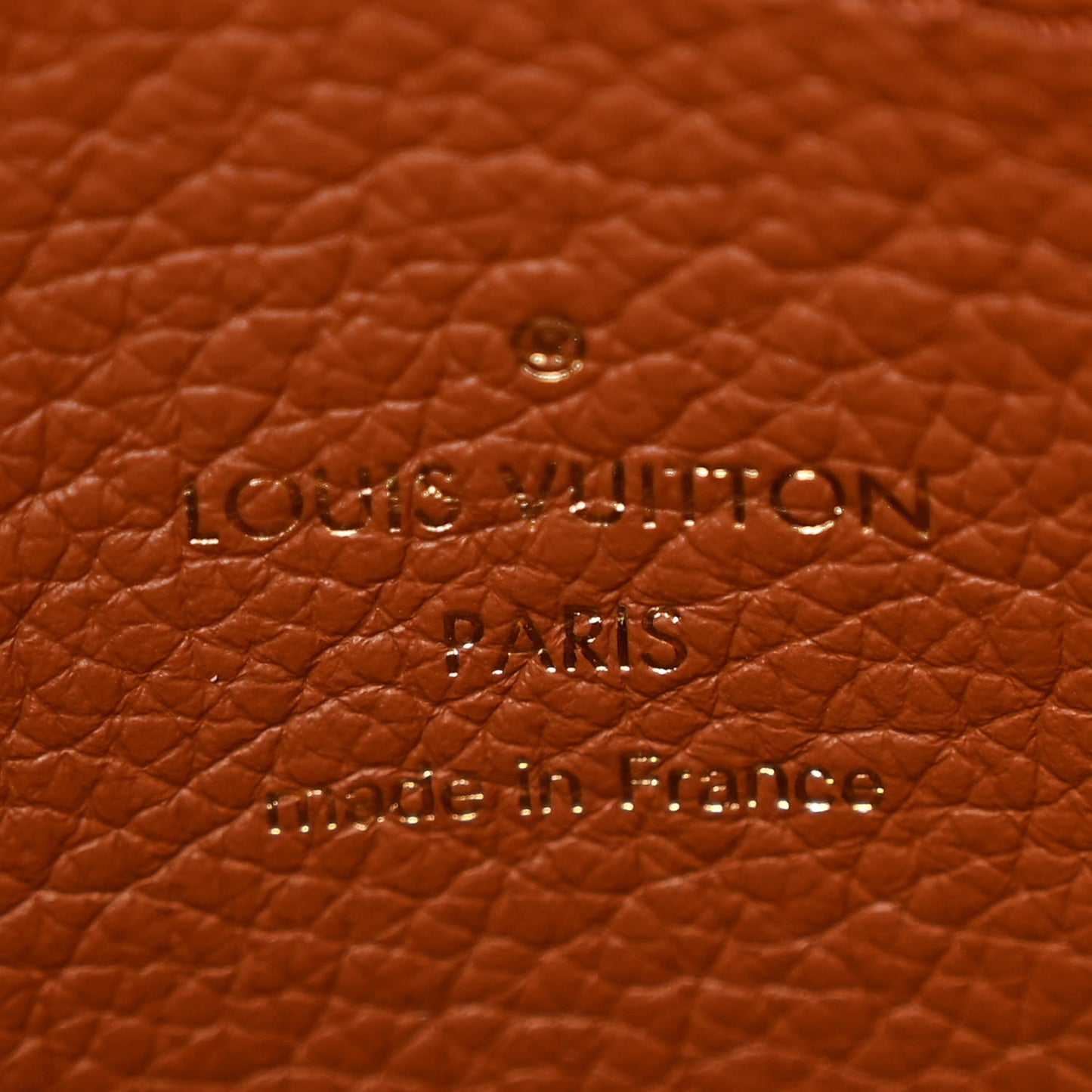 Taurillon Capucines GM Cognac