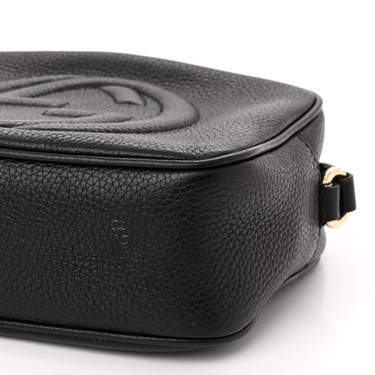 Gucci Pebbled Calfskin Small Soho Disco Bag Black 10 of 13