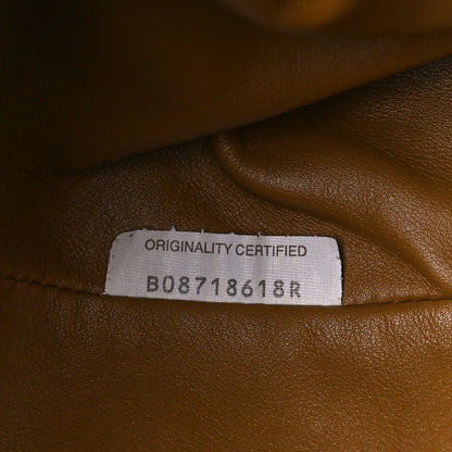 Bottega Veneta Smooth Butter Calf The Pouch Oversized Clutch Teak 7 of 11