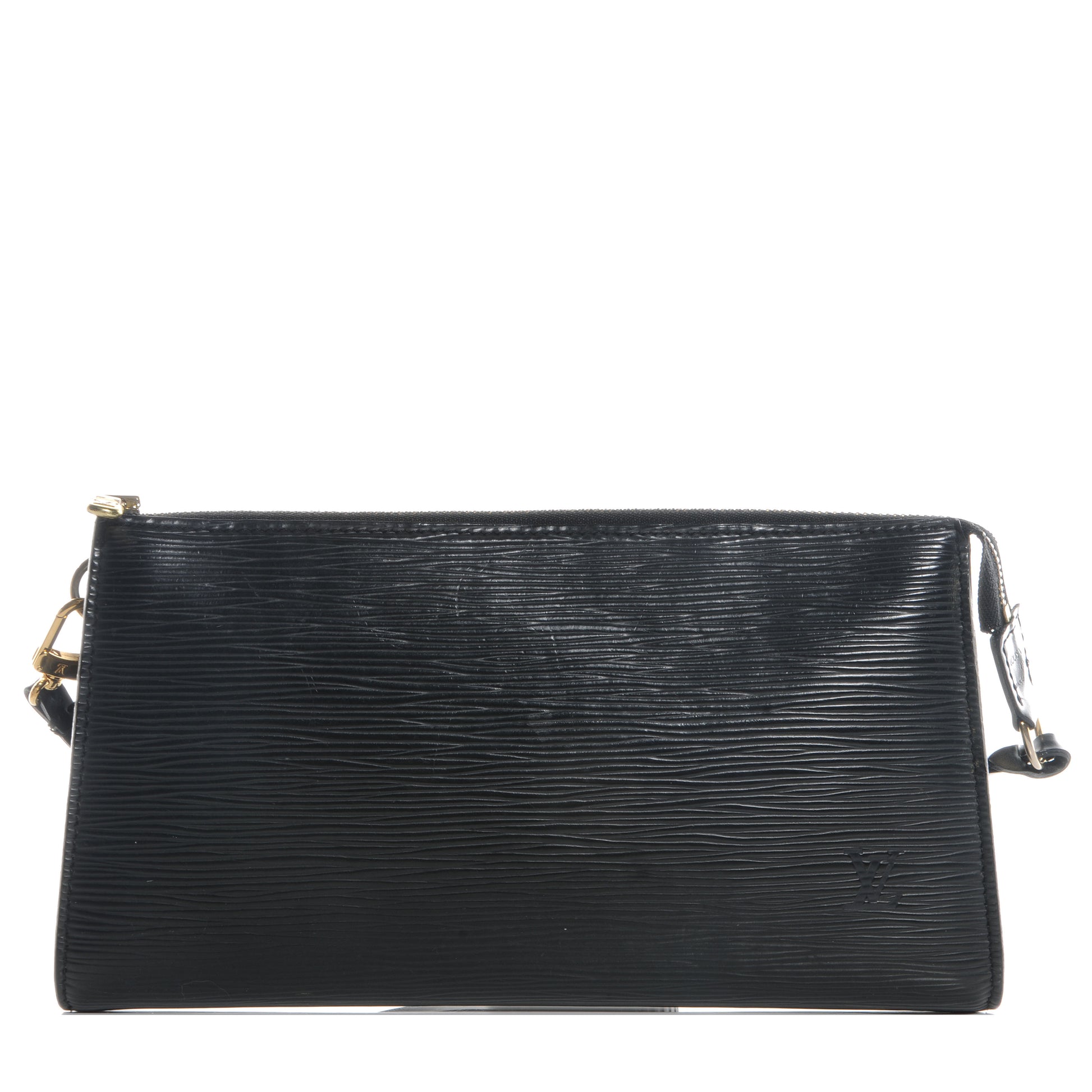 Louis Vuitton Epi Pochette Accessories 24 Black 1 of 7