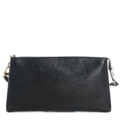Louis Vuitton Epi Pochette Accessories 24 Black 1 of 7