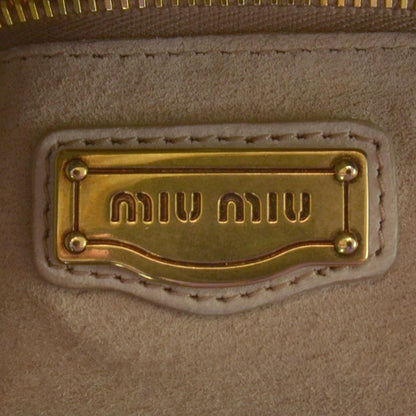 Miu Miu Leather Aviator Bag 4 of 6