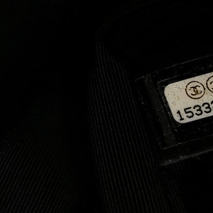 Chanel Glazed Calfskin Large Boy Flap Black 8 of 13