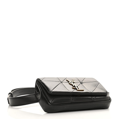 Saint Laurent Lambskin Monogram Jamie Belt Bag Black 4 of 11