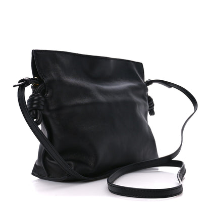 Loewe Calfskin Mini Flamenco Knot Clutch Black 3 of 10