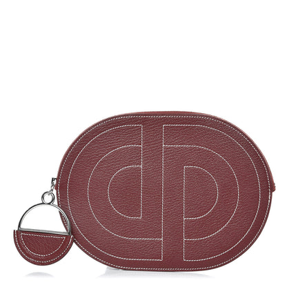 Hermes Chevre Mysore In-The-Loop-To-Go Pochette Rouge H 1 of 8