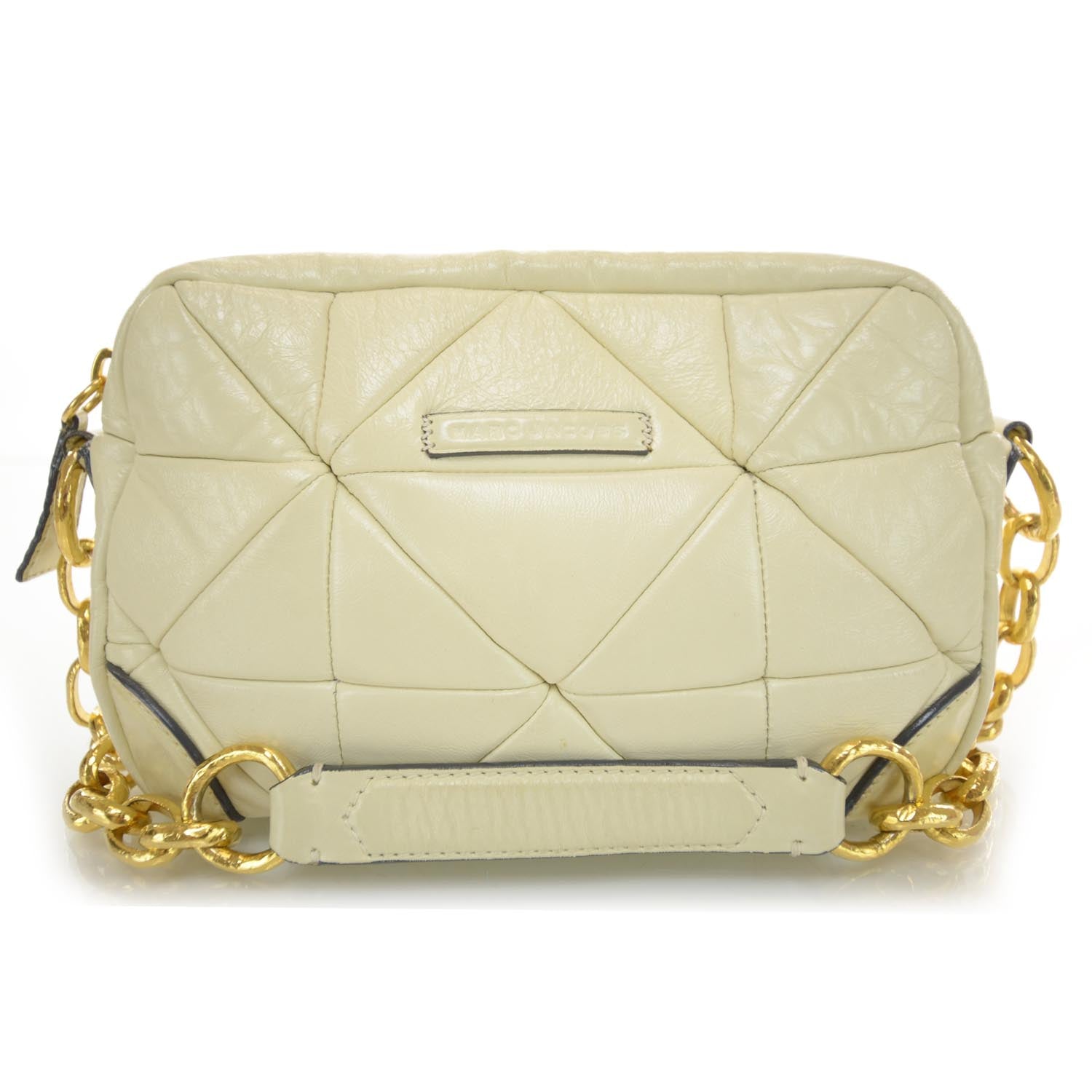Marc Jacobs Leather Patchwork Raquel Ivory 1 of 7