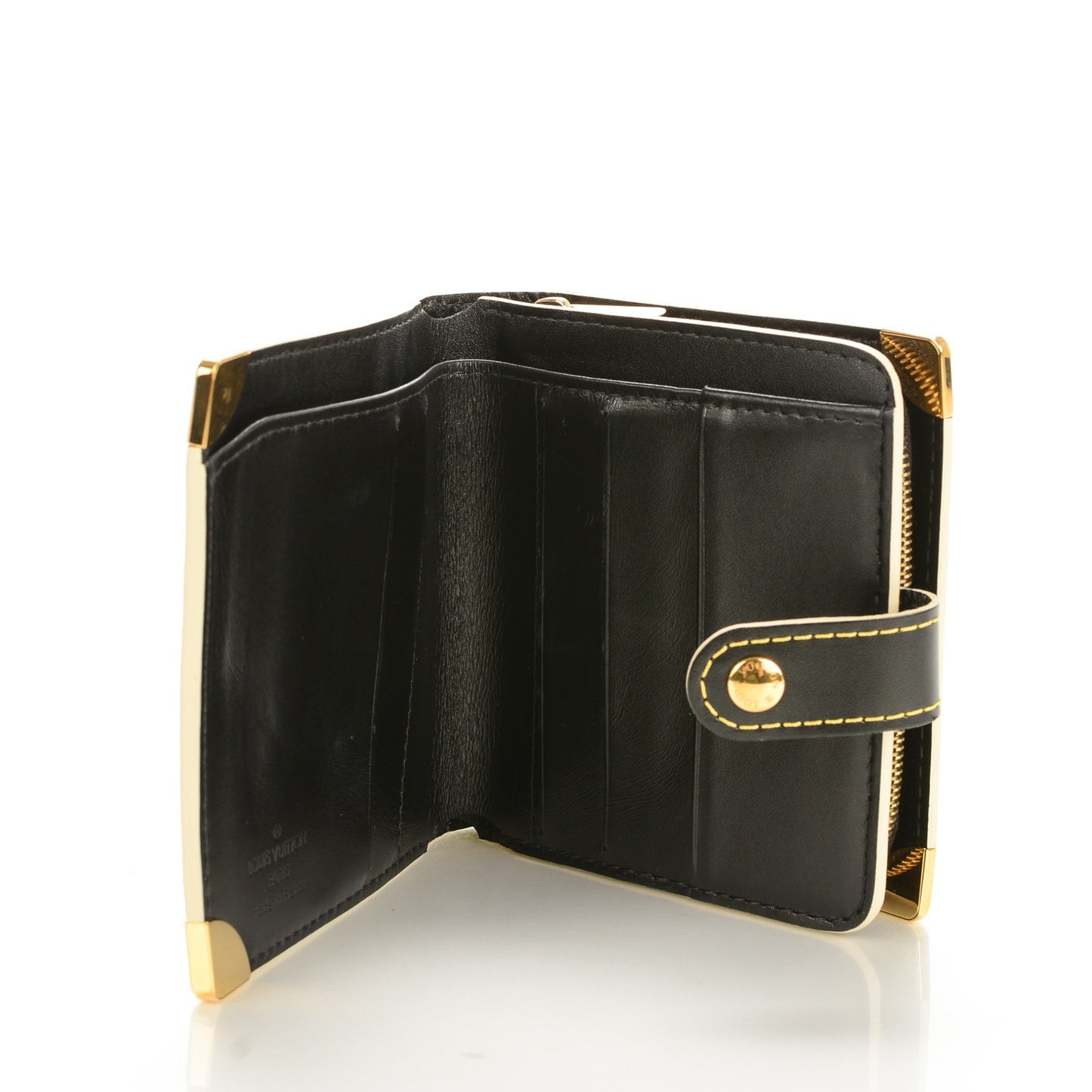 Suhali Compact Zipped Wallet Black