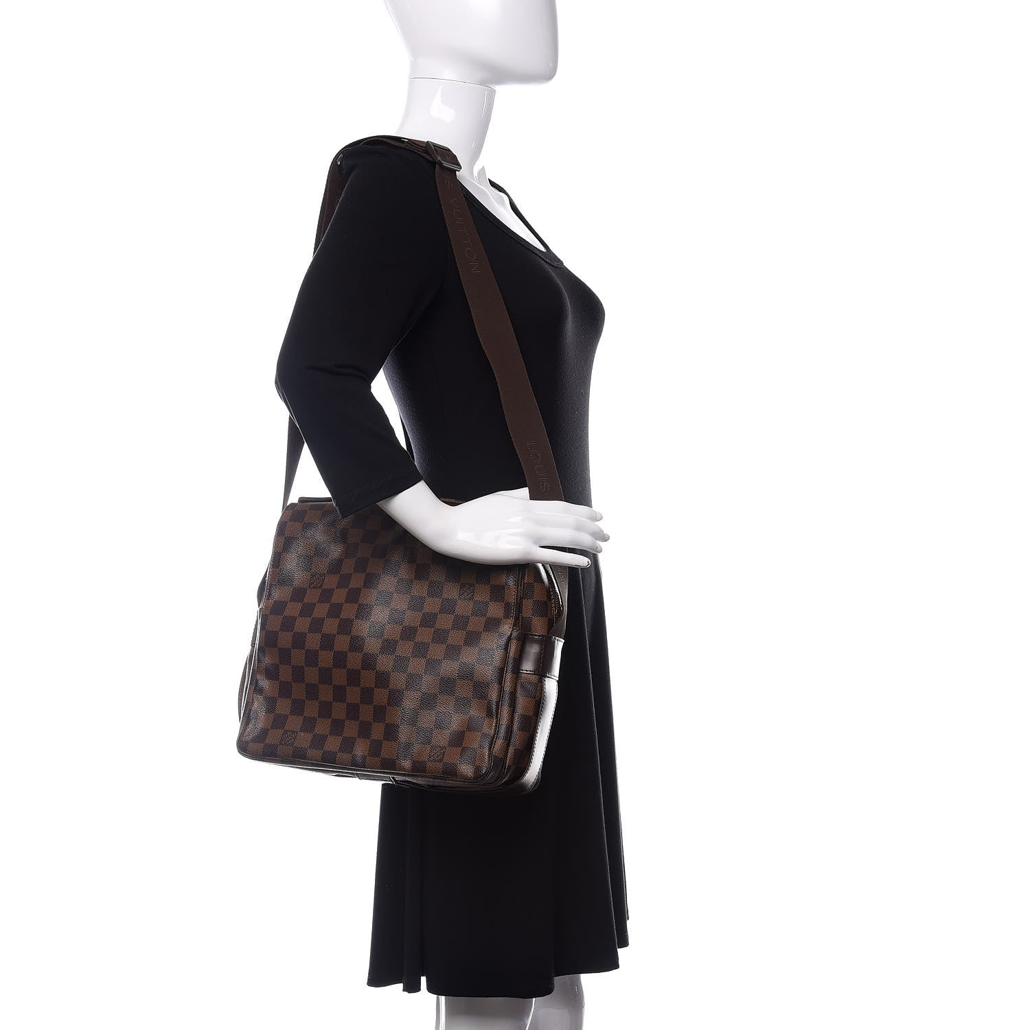 Louis Vuitton Damier Ebene Naviglio 2 of 14