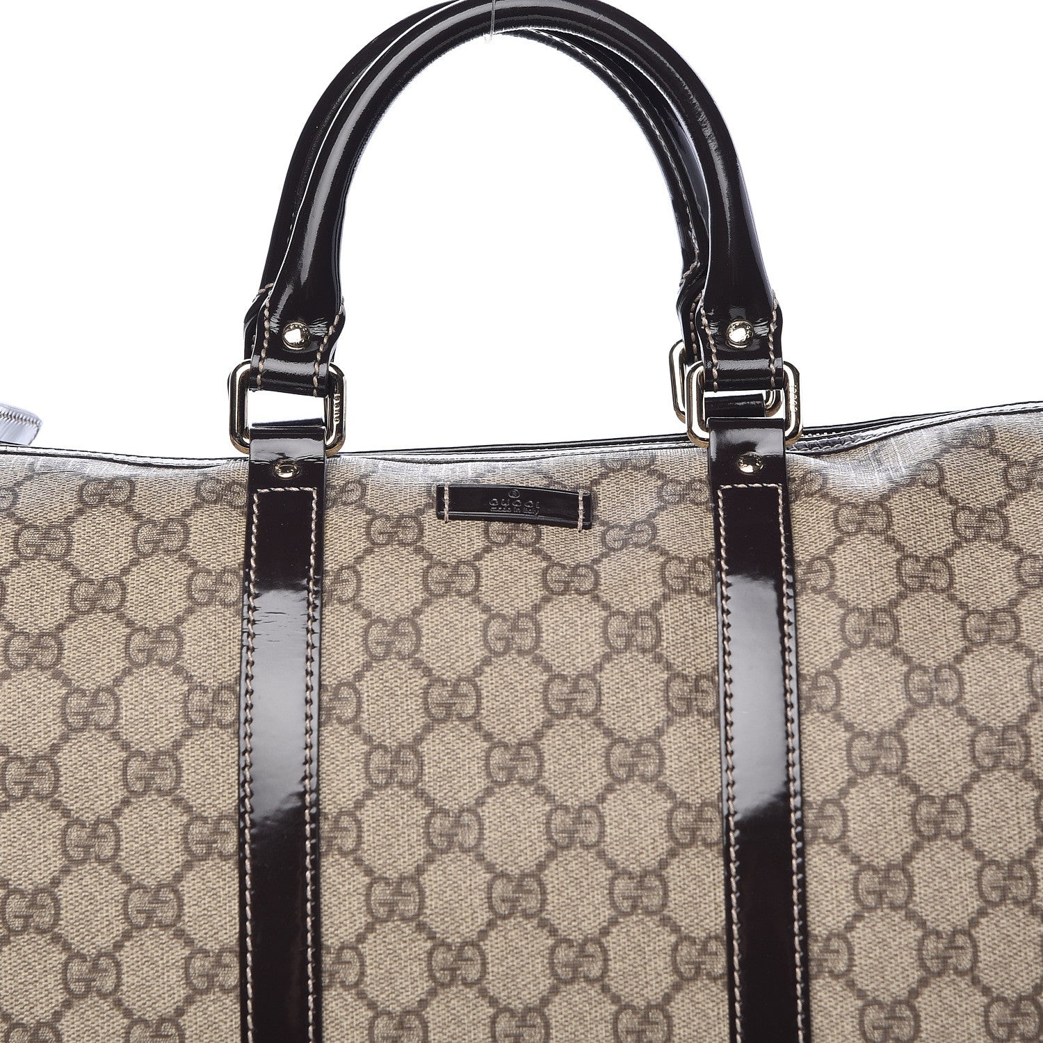 Gucci GG Plus Monogram Medium Joy Boston Dark Brown 10 of 10