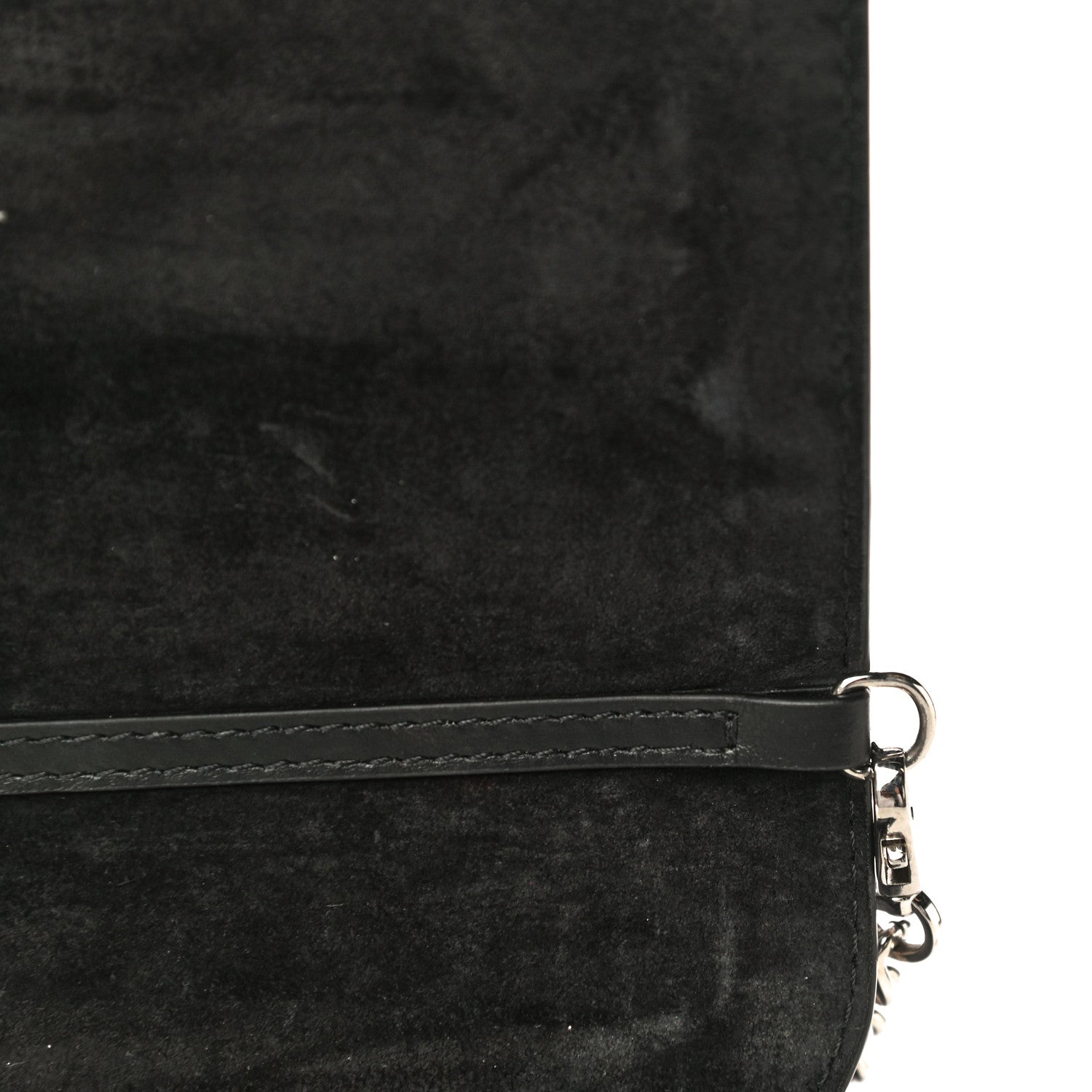 Christian Louboutin Calfskin Love RubyLou Clutch Black 12 of 14