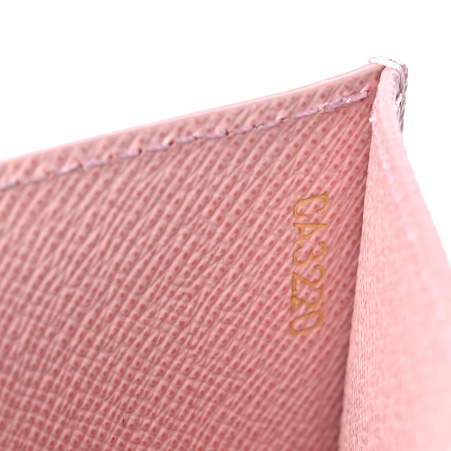 Damier Azur Daily Card Holder Rose Ballerine