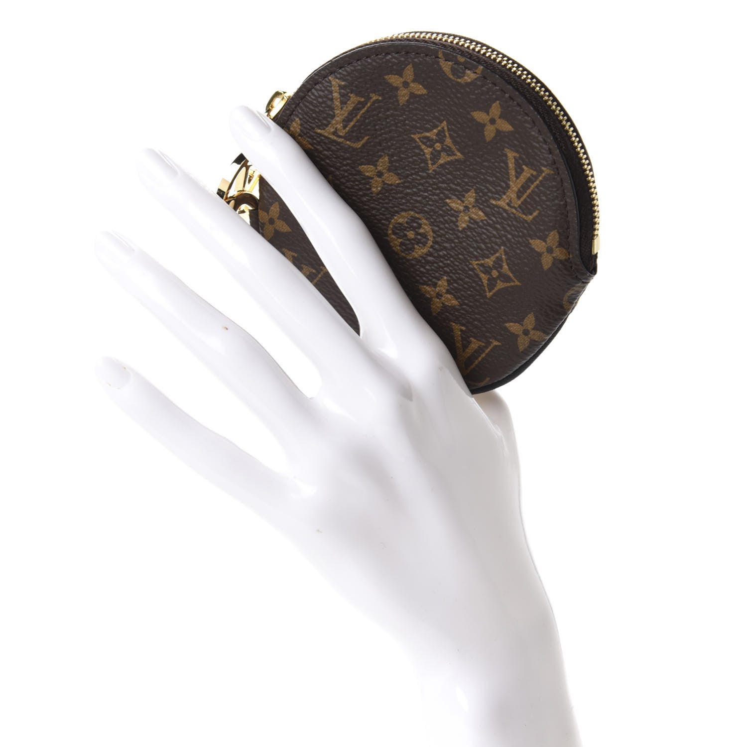 Louis Vuitton Mini Monogram Trio Pouch Round Coin Purse 2 of 7