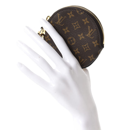 Louis Vuitton Mini Monogram Trio Pouch Round Coin Purse 2 of 7