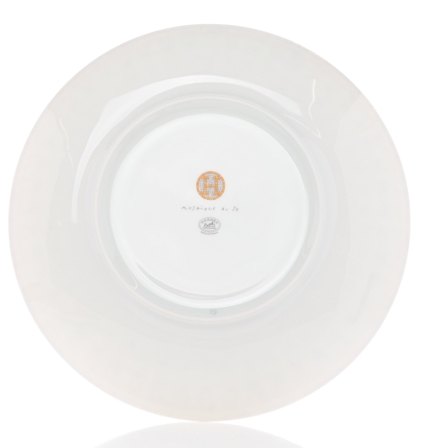 Hermes Porcelain Mosaique au 24 Dessert Plate Set of 2 3 of 6