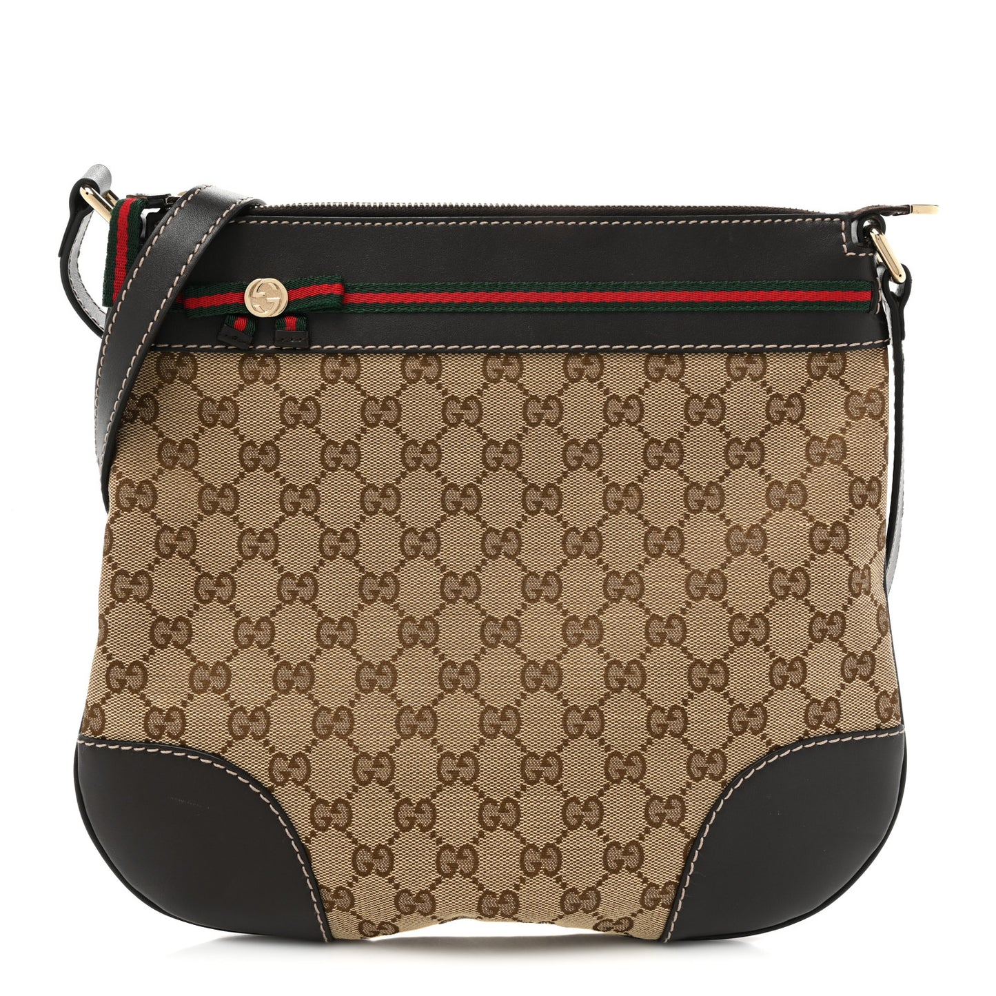 Monogram Mayfair Messenger Brown