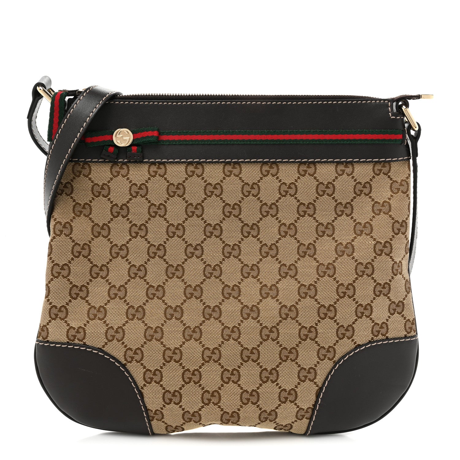 Gucci Monogram Mayfair Messenger Brown 1 of 13