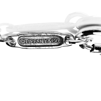 Tiffany Sterling Silver Infinity Double Chain Bracelet 5 of 6