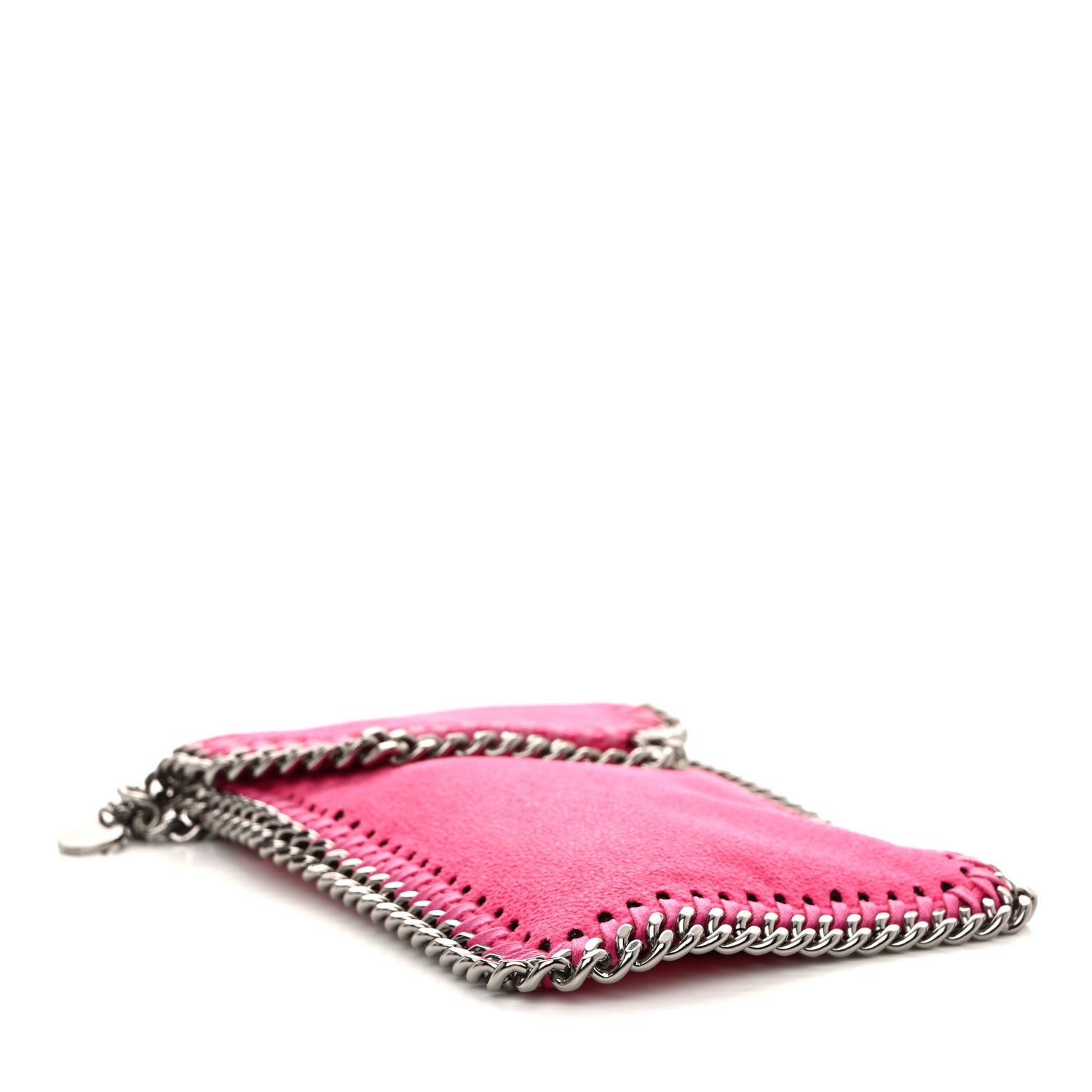 Stella McCartney Shaggy Deer Phone Holder Crossbody Hot Pink