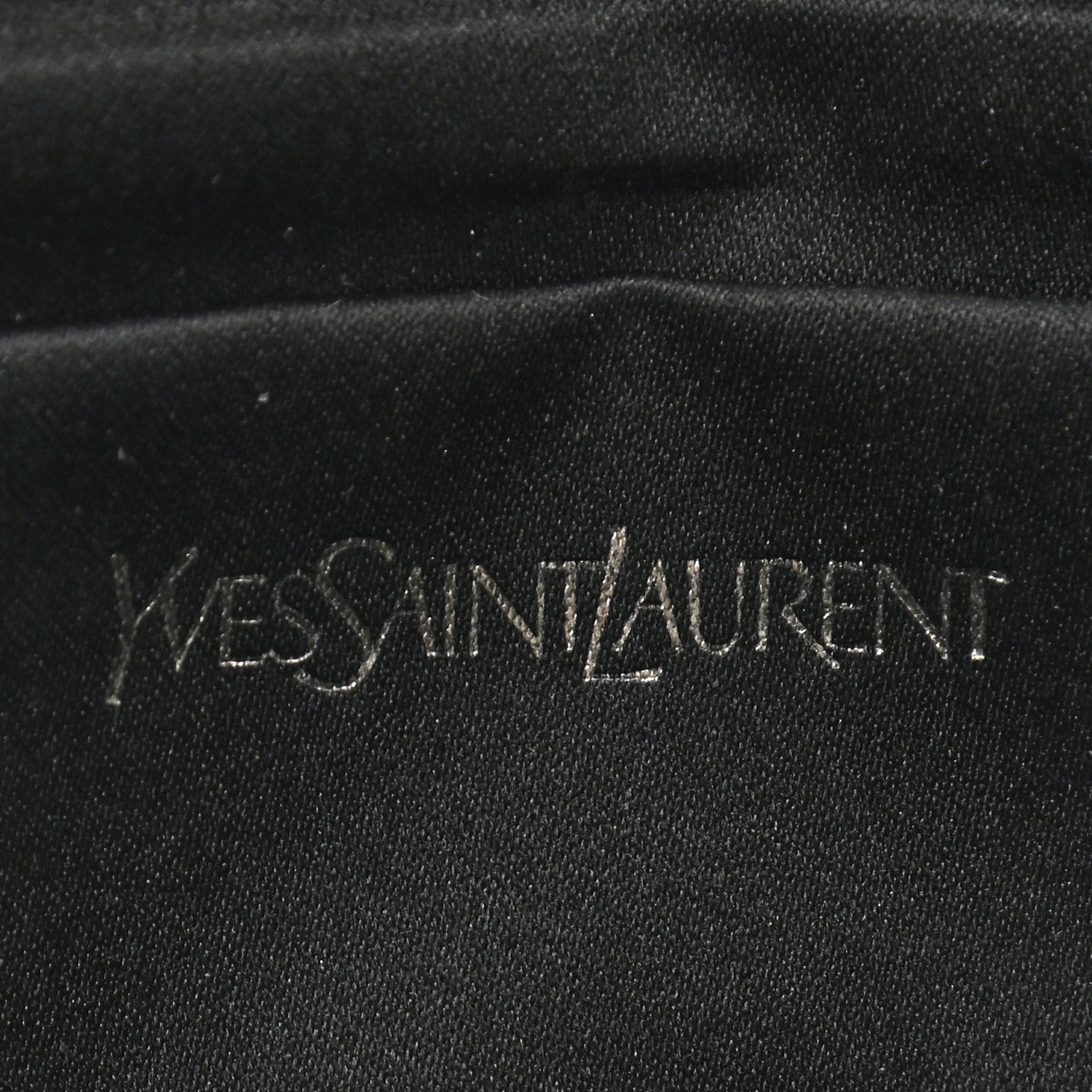 Saint Laurent Metallic Textured Calfskin Monogram Small Belle De Jour Clutch Silver 6 of 7