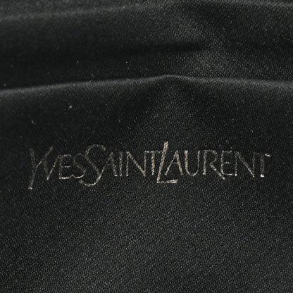 Saint Laurent Metallic Textured Calfskin Monogram Small Belle De Jour Clutch Silver 6 of 7