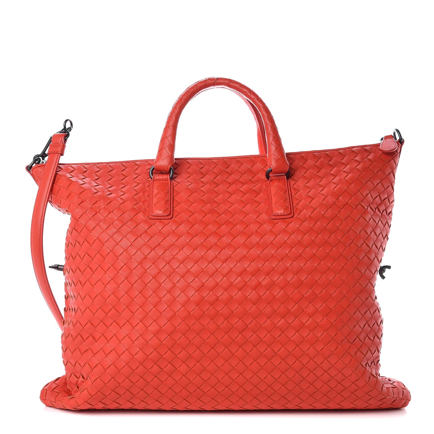 Nappa Intrecciato Medium Convertible Tote Vesuvio