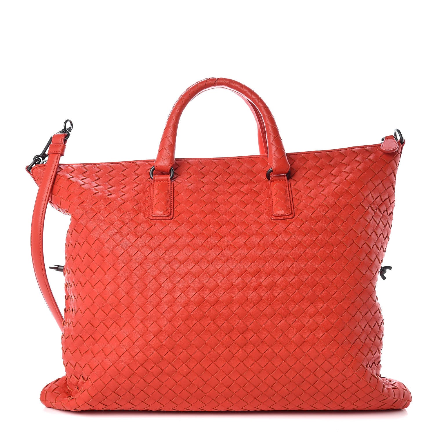 Bottega Veneta Nappa Intrecciato Medium Convertible Tote Vesuvio 1 of 11