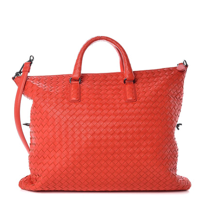 Bottega Veneta Nappa Intrecciato Medium Convertible Tote Vesuvio 1 of 11