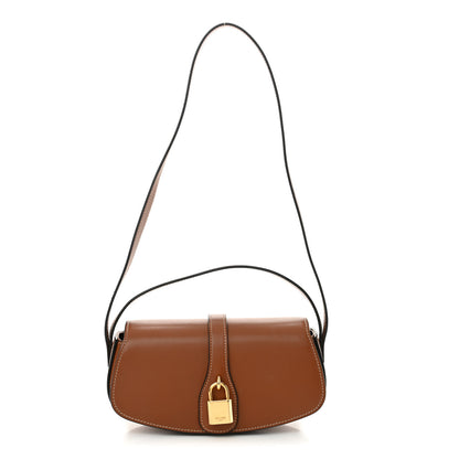 Celine Smooth Calfskin Tabou Clutch On Strap Tan 1 of 11