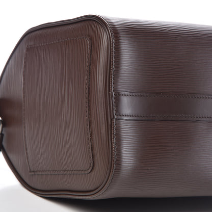 Louis Vuitton Epi Speedy 25 Moka 8 of 9